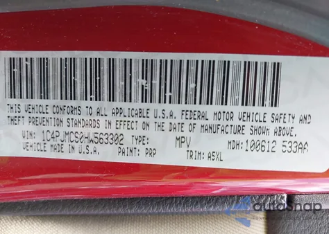 2017 Jeep Cherokee Latitude 4X4 из США, поврежденный, VIN 1C4PJMCS0HW563302